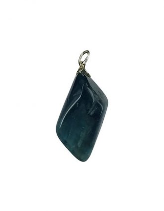 fluoriet-blauw-edelsteen-hanger