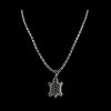 Hematiet Ketting met Schildpad