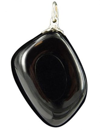 Obsidiaan Zwart Edelsteen Hanger