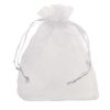 Organza buideltje wit