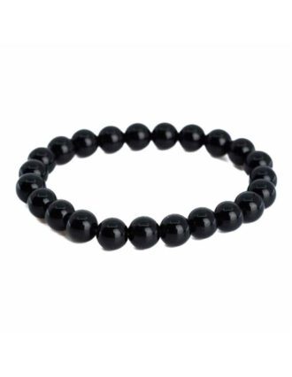 Agaat Zwart Powerbead