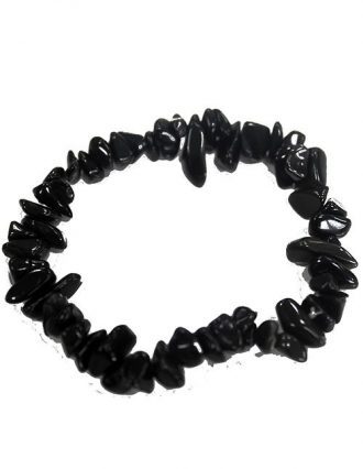 Splitarmband Agaat Zwart