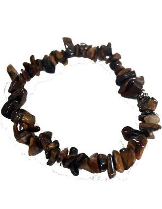 Tijgeroog splitarmband