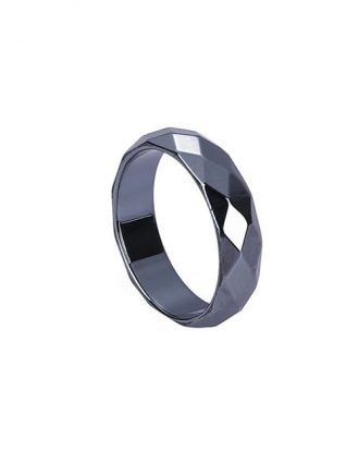 Hematiet Ring 4mm facet