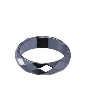 Hematiet Ring 4mm facet
