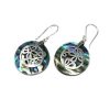 Oorbellen Zilver Abalone Flowers