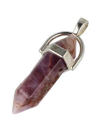 Amethist Dubbeleinder hanger 1