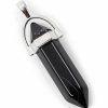 Obsidiaan dubbeleinder Obsidiaan Zwart Dubbeleinder