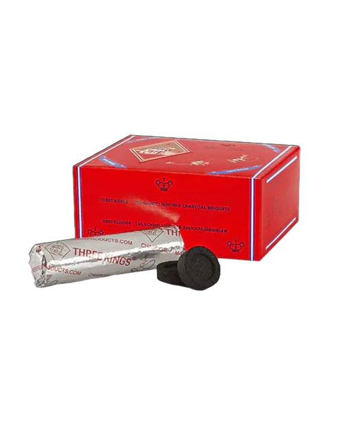 Houtskool-tabletten-three-kings-40mm Houtskool tabletten Three Kings 40 mm