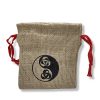 Jute Buideltje Yin Yang Infinity