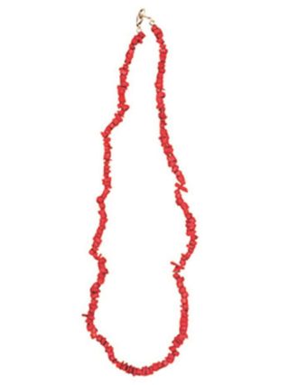 Rode Koraal (imitatie) Splitketting