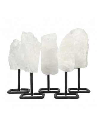 Bergkristal Ruw op Standaard