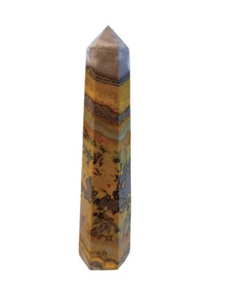 Obelisk Bumble Bee Jaspis