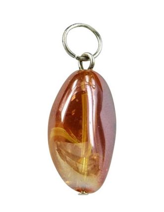 Zonneschijn Aura hanger donker (gecoat)