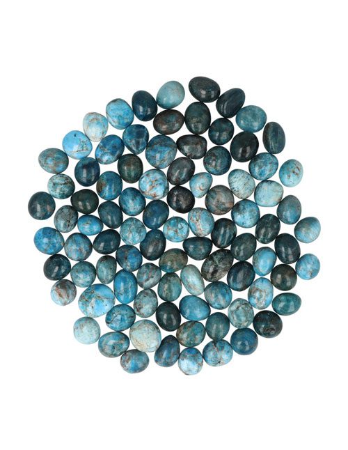 blauwe-apatiet-ronde-trommelstenen-1 Blauwe Apatiet Trommelsteen maat 3