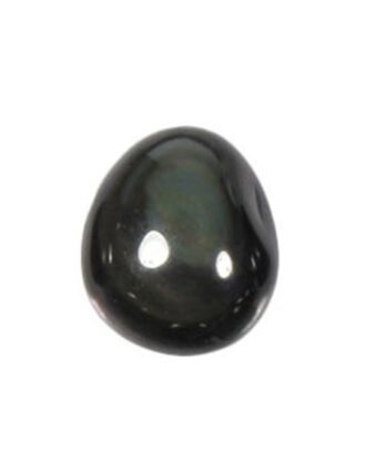 Obsidiaan Regenboog doorboorde hanger