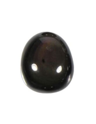 Obsidiaan Regenboog doorboorde hanger