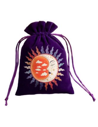 Fluwelen Buideltje Sun Moon