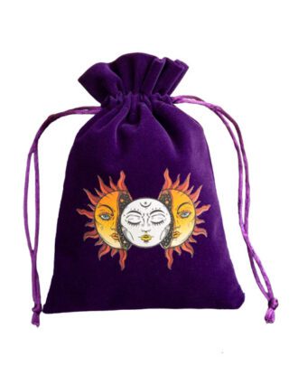Fluwelen Buideltje Sun Moon