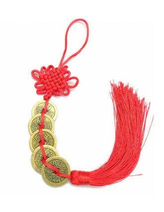 Feng Shui hanger met Chinese Quing-Dynastie munten