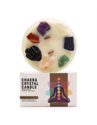 Chakra Crystal Candle Seven Chakra