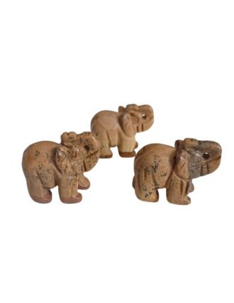 Jaspis Landschap Olifant