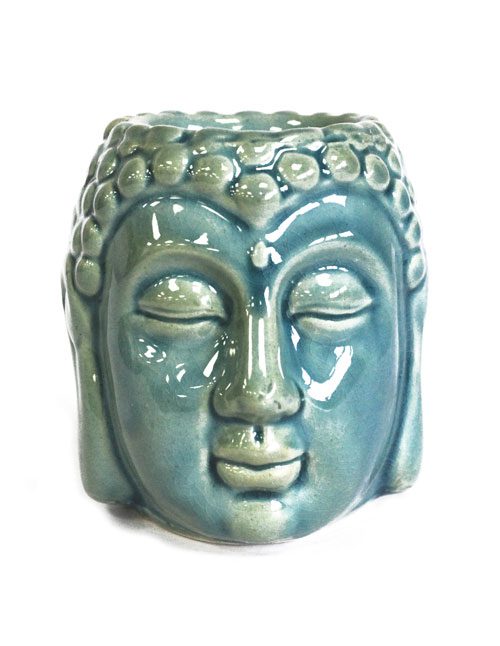 Aromabrander-Boeddha-blauw Aromabrander Boeddha