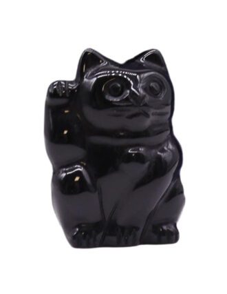 Obsidiaan Lucky Cat