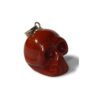 Jaspis-Rood-schedel-hanger Jaspis rood schedel hanger