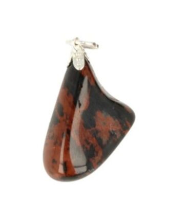 Obsidiaan Mahonie hanger