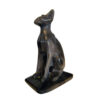 Obsidiaan zilver kat
