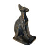 Obsidiaan zilver kat
