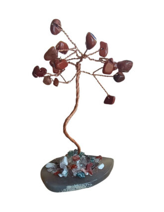 Jaspis rood boom