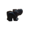 Agaat zwart olifant