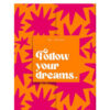 Notitieboek Follow your dreams