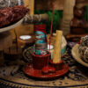 Palo-Santo-Stick-&-Smudge-Holder---Mandala---Metallic-Rainbow-4 Palo Santo & Smudge stick houder