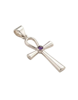 Ankh hanger met Amethist