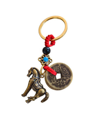 Sleutelhanger Chinese dierenriem paard