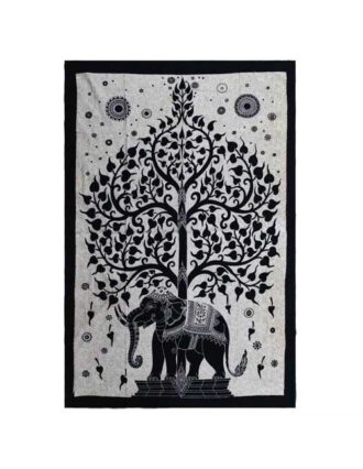 Wandkleed / Sprei Elephant tree