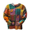 Vest-multi-flowers-Nepal-XXL Vest Nepal multi - XXL