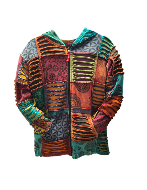 Vest-multi-mandala-Nepal-S-M Vest Nepal multi - S/M